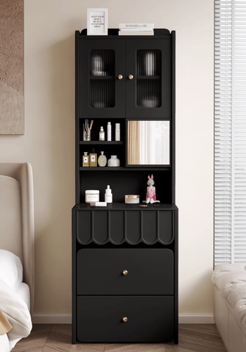 Nordic dressing table with chair