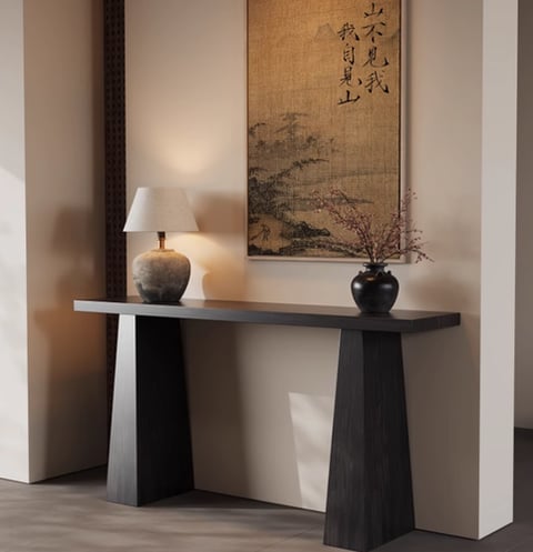 Wooden console