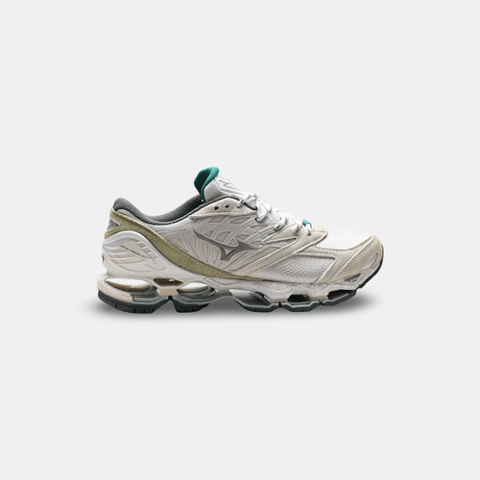 MIZUNO Wave Prophecy LS Cream/Green