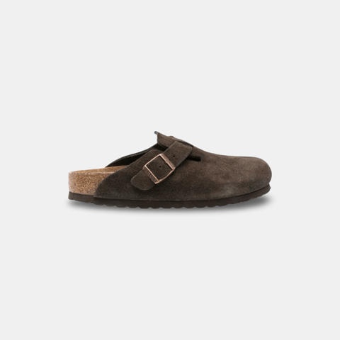 Birkenstock Boston Suede - Brown