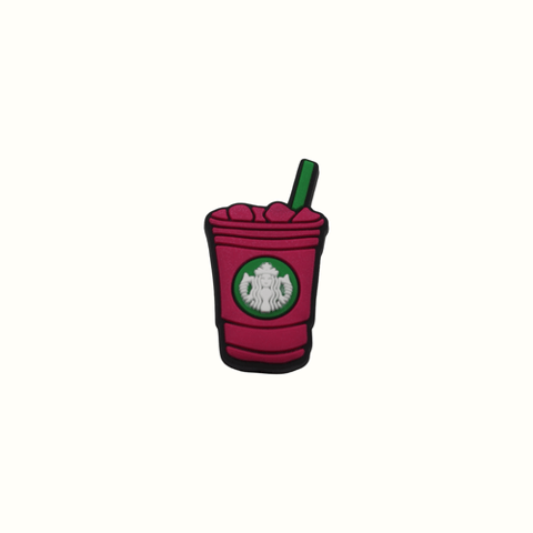 ستيكر Starbucks pink coffee