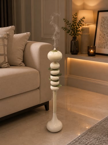  مبخرة أرضية بيانكا ماربل – ارتفاع 95 سم