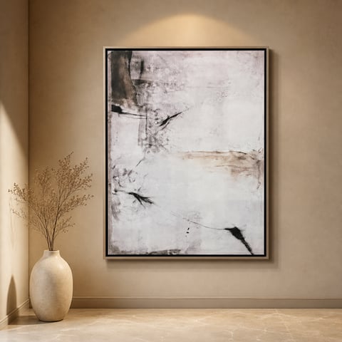 لوحه جداريه طباعه مع ايطار مقاس 90*120 سم