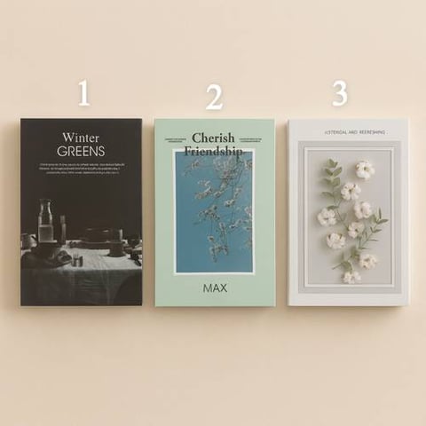 كتاب ديكور فارغ مقاس 24*16 سم عشوائي