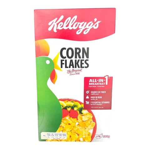 Kelloggs corn flakes 500g*16