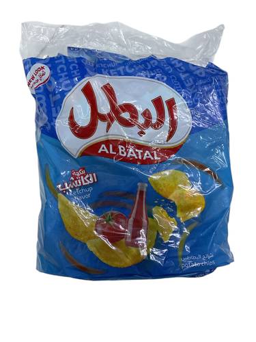 شبس البطل نكهه الطماط 12جم* 20حبه