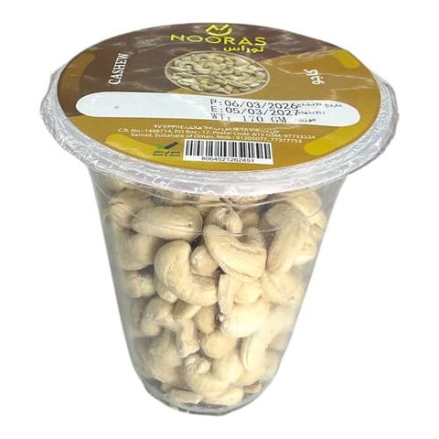 Nooras cashew 170g