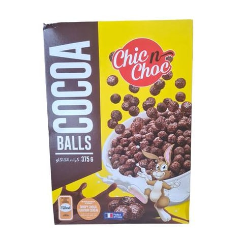 corn flaexs cocoa balls viav 375gm