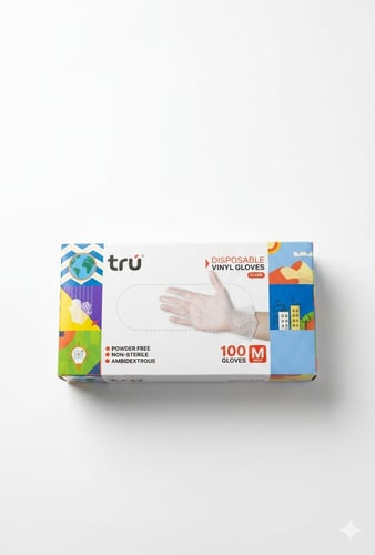Tru gloves M 100gloves