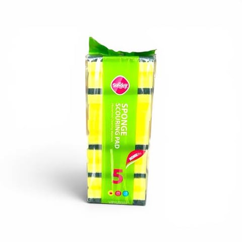 Sunday sponge scouring pad 5pcs