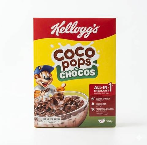 Kelloggs corn flakes coco pops choco 330g*11