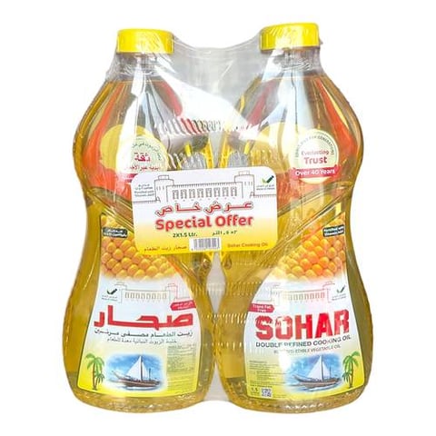 Sohar cooking oil 1.5 *2