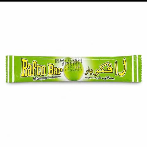 Rafco bar soft chewy green apple
