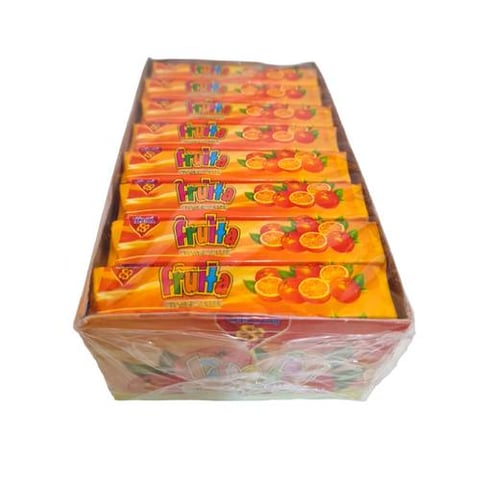 Fruity orange toffee chocolate, 24 pieces