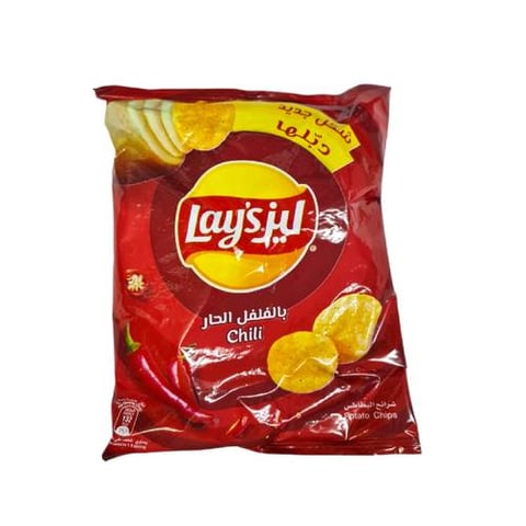 lays chips hot chilli