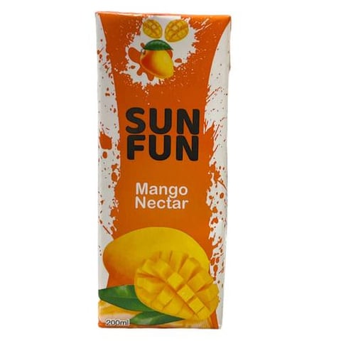 mango nectar juice sunfun 200ml
