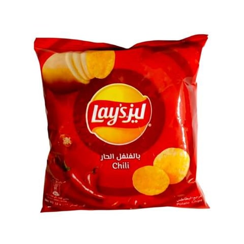 شبس بالفلفل الحار ليز 12جم