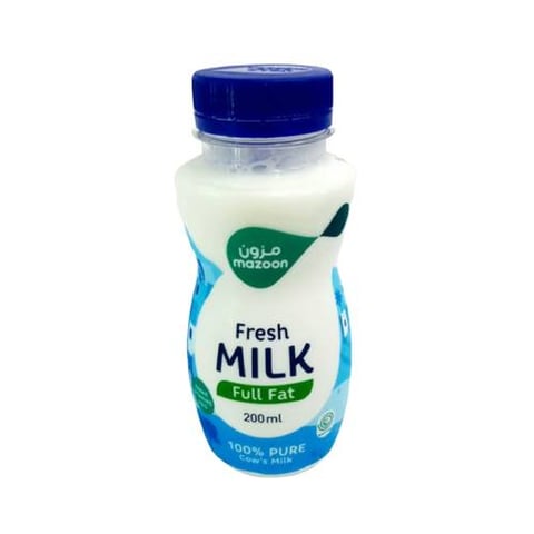 Mazoon fresh milk full fat  200ml