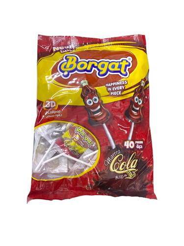 Lollipop marrra Coca Cola borgat 48pcs