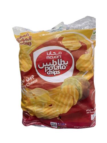 Majan potato chips smokey cheese 15*24 pcs