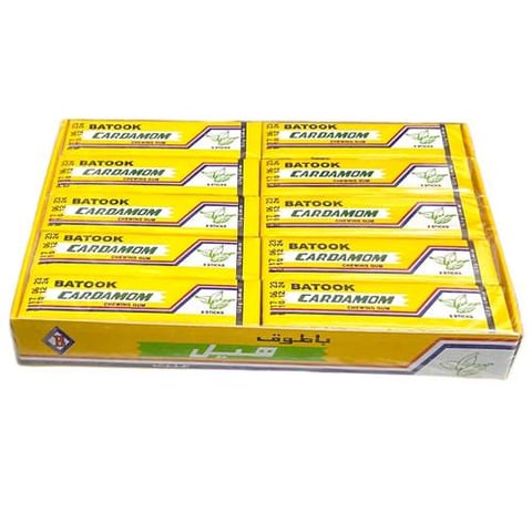 Batook cardamom chewing gum 250g 20pc