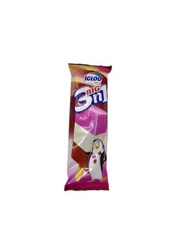 Strawberry  vanilla icecream igloo90g