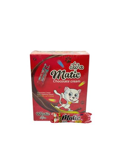 Matic chocolate creame with hazelnut 15g*24pcs