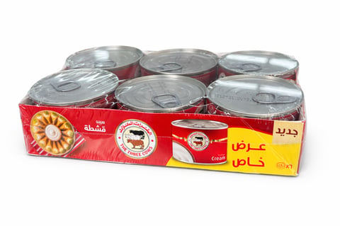قشطة البقرات الثلاث 140جم*6