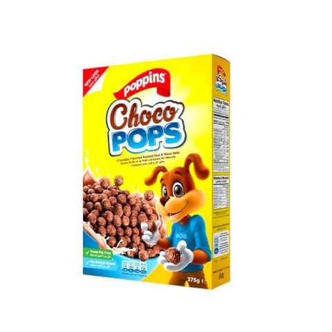 choco pops poppins 375g