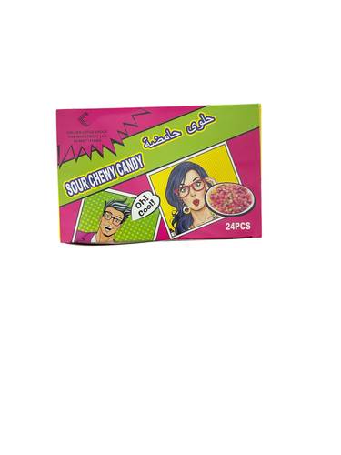 Sour chewy candy 14g*24pcs