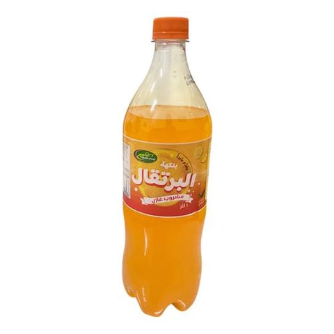 Al khaleej soft drink orange  1l