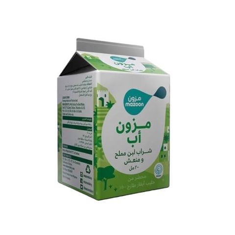 Mazoon UP salted laban drink 200ml