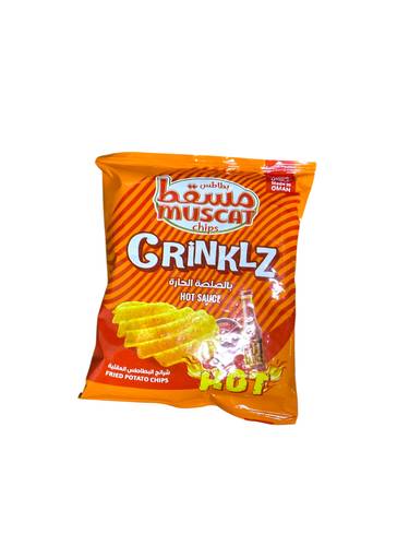 Chips muscat grinklz hot sauce 12g