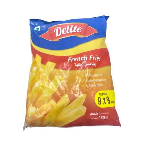 Delite french fries9×9mm 1kg