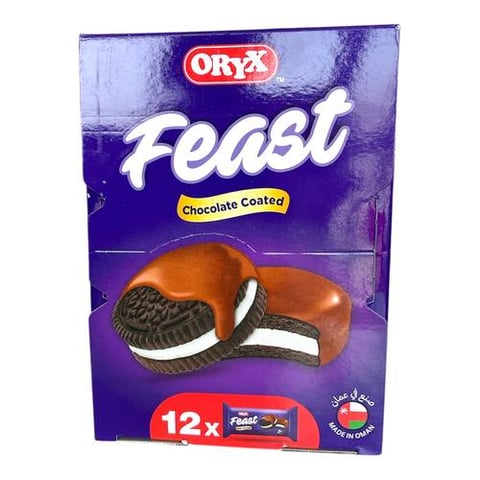 Oryx feast chocolate coated 12pc