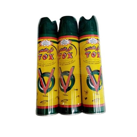 Tox kills flying insects 400ml×3pc