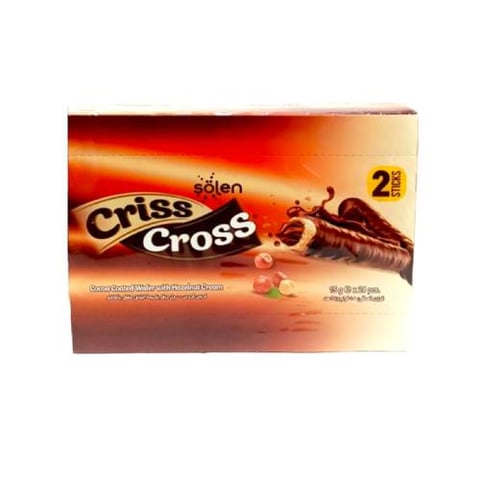 Criss cross chocolate15g×24pc