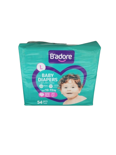 Baby Diapers Badore ( 4) 10-15kg   54 pc