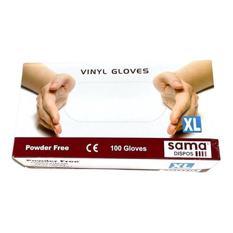 Vinyl gloves XL 100gloves