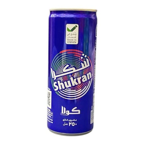 Shukran cola  250ml