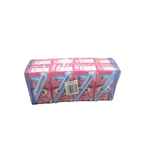 حليب بالفراوله السعوديه 125مل *8 علب
