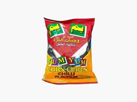 Suroor yum yum corn chilli chips 12g