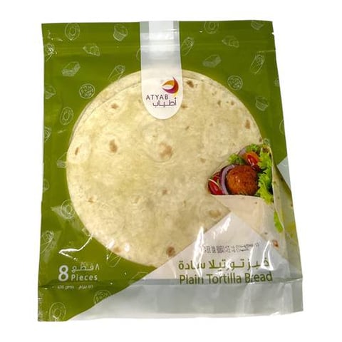 plain tortilla bread 8pcs 416g