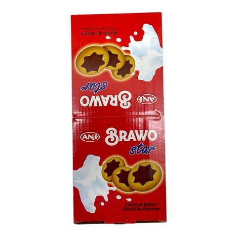 Brawl star biscoitos de chocolates 24pcs
