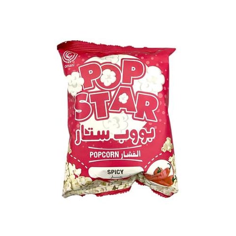 Popstar spicy popcorn 19g