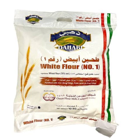 white flour Dahabi 10kg no1