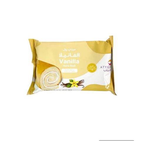 mini roll cake vanilla 60gm