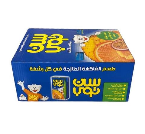 سنتوب فواكة مشكلة 250مل*18حبه