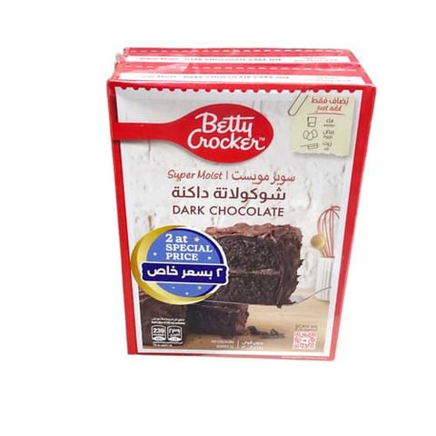 Betty crocker Dark chocolate 500g 2pc
