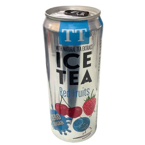 ice tea red fruits zero sugar 330ml